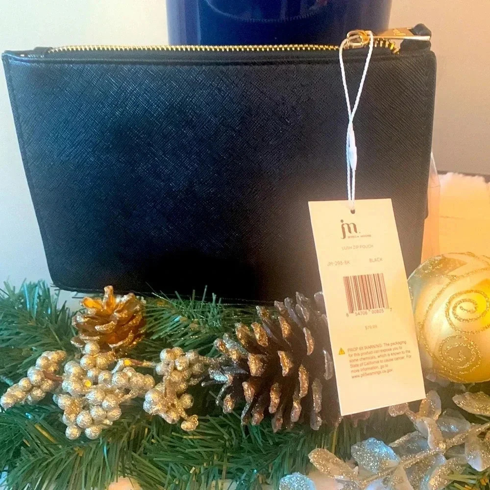 Jessica Moore DUAL CONTRAST Clutch - Picture 3 of 8